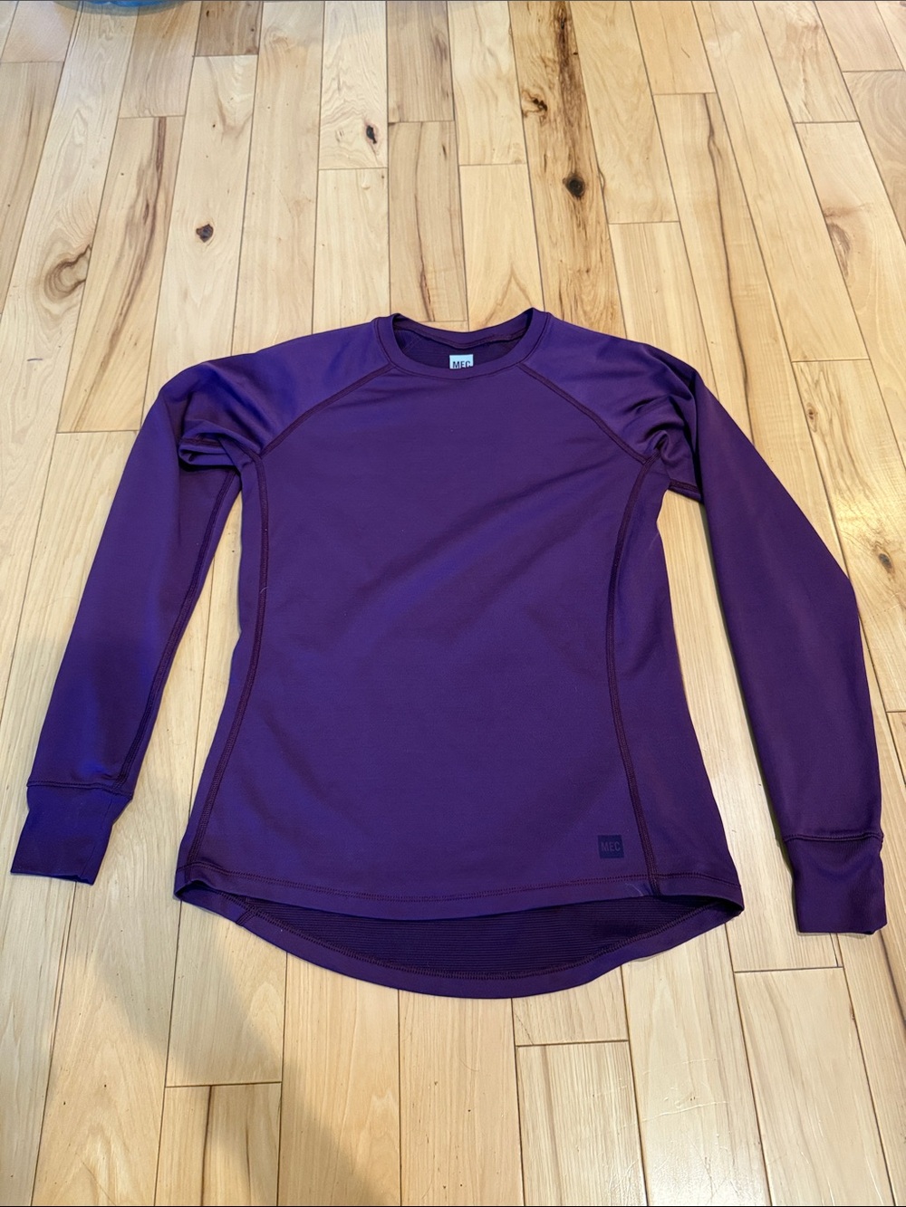 Purple Long Sleeve Performance Shirt